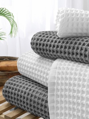 Plaj Havlusu 4 Lü Havlu Takımı Torshon Korent 40x80 - 70X140cm x2 / 50x90cm x2