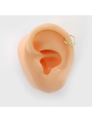 Oğlak Burcu Halka Helix Piercing