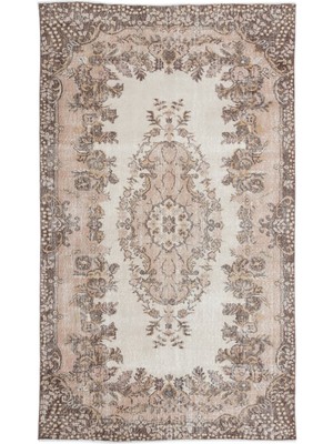 Atina Turkuaz Eskitme Yün Modern Desenli Yün Hav Toz Vermez Leke Tutmayan Salon Yolluk Mutfak El Dokuma Halı