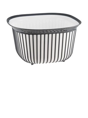 Linea Kare Çizgi Desenli Kase 4 Lt -BNM-3712
