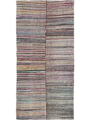 Iskece Kahverengi Eskitme Yün Modern Desenli Yün Hav Toz Vermez Leke Tutmayan Salon Yolluk Mutfak El Dokuma Halı