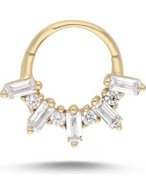 Mix Sıra Taşlı Helix Piercing