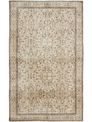 Grosseto Kahverengi Modern Naturel Viskon Modern Desenli Yün Hav Toz Vermez Leke Tutmayan Salon Yolluk Mutfak El Dokuma Halı