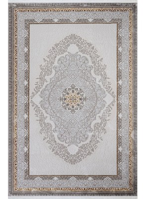 Hali.Net 80x150 cm Gri Halı | Salon Mutfak Halısı | Hav Vermez Leke Tutmaz | VİSTA-VS012A