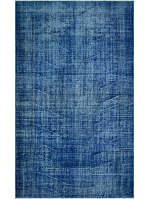 Atina Kırmızı Eskitme Yün Modern Desenli Yün Hav Toz Vermez Leke Tutmayan Salon Yolluk Mutfak El Dokuma Halı