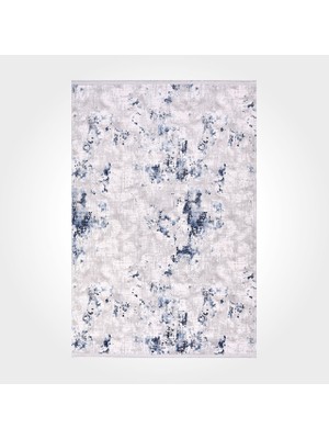 Miriam Modern Gri Yün Dikdörtgen Modern Desenli Akrilik Hav Vermeyen Leke Tutmayan Kolay Temizlenen Yumuşak Makine Salon Yolluk Mutfak Halı