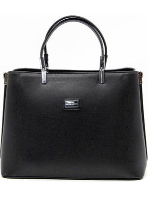 Silver & Polo Siyah - Siyah SP924 Kadın El Çantası