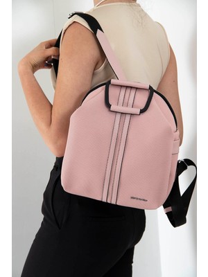 Silver & Polo Silver Polo Pink - Pink Petek Kadın Sırt Çantası SP771