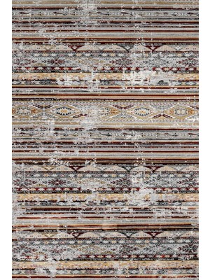 Bespoky 80x150 cm Sarı Stn Modern Stone Yıkanabilir Halı | Mutfak Balkon Yatak Odası Halısı | Leke Tutmayan Kaymaz | STN_KENZO-004M