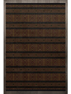 Bespoky 80x150 cm Sarı Scandinavian İskandinav Modern Yıkanabilir Halı | Mutfak Balkon Yatak Odası Halısı | Leke Tutmayan Kaymaz | F_SCANDİNAVİAN-8028