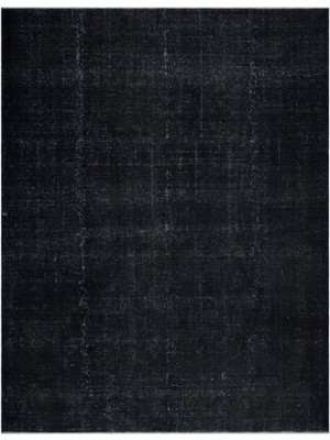 Hali.Net 292x381 cm Bej Siyah Vintage Eskitme Halı | Salon Yatak Odası Halısı | Hav Vermez | UNİQUE-24495