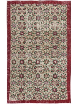 Girit Bej Çizgili Yün Modern Desenli Yün Hav Toz Vermez Leke Tutmayan Salon Yolluk Mutfak El Dokuma Halı