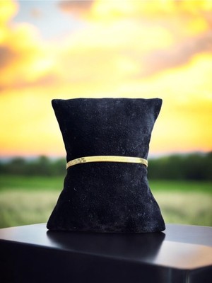 Italyan Zincir Paslanmaz Çelik Bileklik CNS0016-1