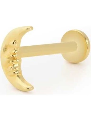 Moon Tragus Piercing