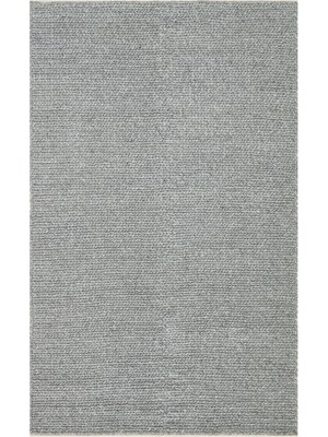 Anif Modern Gri Yün Dikdörtgen Modern Desenli Akrilik Hav Vermeyen Leke Tutmayan Kolay Temizlenen Yumuşak Makine Salon Yolluk Jüt Halı