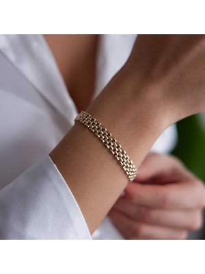 Örgü Kalın  Bileklik