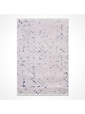  Modern Krem Akrilik Dikdörtgen Modern Desenli Akrilik Hav Vermeyen Leke Tutmayan Kolay Temizlenen Yumuşak Makine Salon Yolluk Mutfak Halı