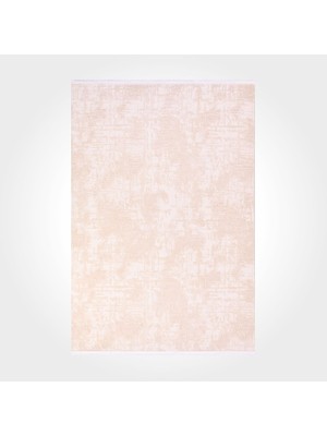 Bespoky 80x200 cm Krem Royal Modern Etnik Yolluk Yıkanabilir Halı | Balkon Halısı Mutfak Yolluk Koridor Halı | Leke Tutmayan Kaymaz | ROYAL-14508K