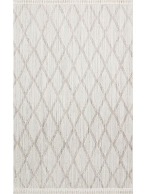Bespoky 80x150 cm Krem Yıkanabilir Halı | Yatak Odası Mutfak Halısı | Leke Tutmayan, Kaymaz | LEKE TUTMAYAN KAYMAZ