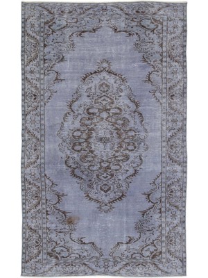Bespoky 168x281 cm Kahverengi Klasik Yün Halı | Salon Yatak Odası Halısı | %100 Doğal Yün El Yapımı El Dokuma | UNİQUE-14952