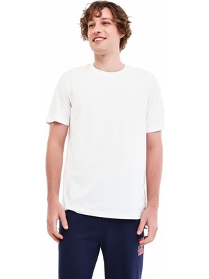 Kinetix MB Pam C 11SN220 5pr Ekru Erkek Kısa Kol T-Shirt