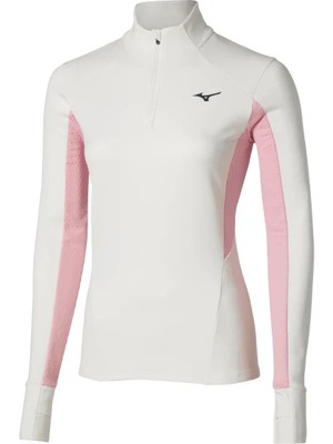 Active Warmalite Yarım Fermuarlı Kadın Sweatshirt Beyaz