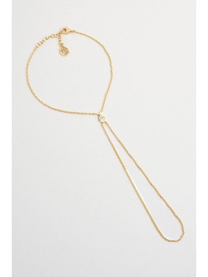 Kayıp Balık 18 Ayar Sarı Altın Kaplama 21 cm Gümüş Şahmeran