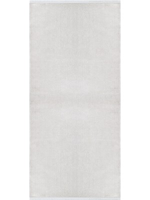 Pithoragarh Düz Beyaz Akrilik Kare Modern Desenli Akrilik Hav Vermeyen Leke Tutmayan Kolay Temizlenen Yumuşak Makine Salon Yolluk Mutfak Halı