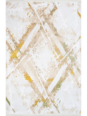 Hali.Net 120x200 cm Krem Londra İskandinav Modern Nordik Halı | Yatak Odası Çocuk Odası Salon Halısı | Hav Vermez Leke Tutmaz | LONDRA-11505