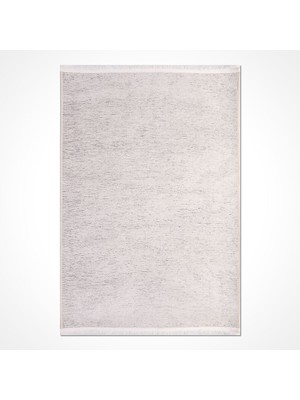 Bespoky 80x150 cm Krem Azade Modern Etnik Yıkanabilir Halı | Mutfak Balkon Yatak Odası Halısı | Leke Tutmayan Kaymaz | AZADE-8208S