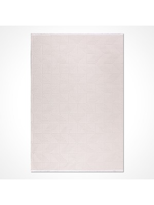 Hali.Net 100x150 cm Krem Havai Pamuk Yıkanabilir Klasik Halı | Mutfak Balkon Yatak Odası Halısı | Leke Tutmaz Hipoalerjenik | HAVAİ-HP02K