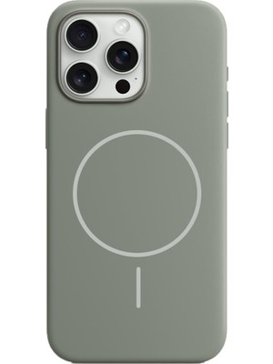 Bikapak Magsense IPHONE 16 Pro Max Titanyum Gri Kapak