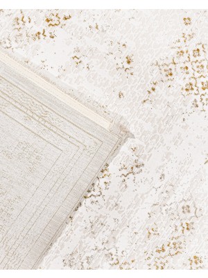 Hali.Net 160x235 cm Krem Silver İskandinav Modern Nordik Halı | Salon Yatak Odası Halısı | Hav Vermez Leke Tutmaz | SİLVER-16502