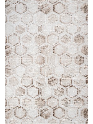 Hali.Net 140x200 cm Krem Argilla Pamuk Yıkanabilir Etnik Halı | Yatak Odası Çocuk Odası Salon Halısı | Leke Tutmaz Hipoalerjenik Çabuk Kuru | CREA_ARGİLLA-15904