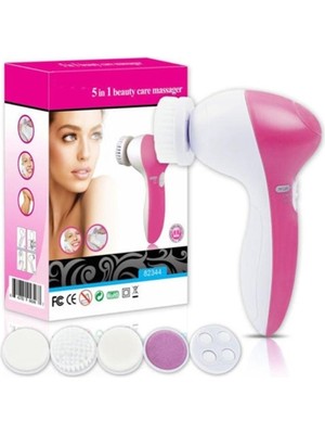 5 In 1 Pilli Yüz Temizleme,masaj ve Peeling Fırça Seti