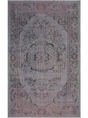 Atina Kahverengi Eskitme Yün Modern Desenli Yün Hav Toz Vermez Leke Tutmayan Salon Yolluk Mutfak El Dokuma Halı