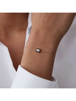 Black Frame Baget Bileklik