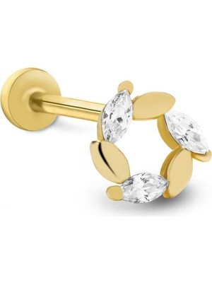 Yaprak Markiz Tragus Piercing