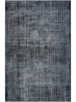 Bespoky 178x268 cm Gri Klasik Yün Halı | Salon Yatak Odası Halısı | %100 Doğal Yün El Yapımı El Dokuma | UNİQUE-29649