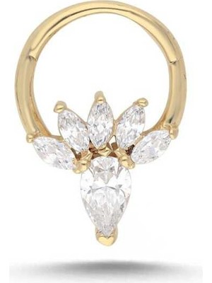 Markiz Taş Pençe Helix Piercing