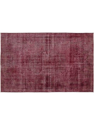 Bespoky 178x279 cm Kırmızı Klasik Yün Halı | Salon Yatak Odası Halısı | %100 Doğal Yün El Yapımı El Dokuma | UNİQUE-10961