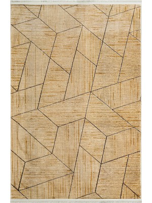 Hali.Net 140x200 cm Kahverengi Mhv Modern Vintage Antika Halı | Yatak Odası Çocuk Odası Salon Halısı | Hav Vermez Leke Tutmaz | MHV-3886