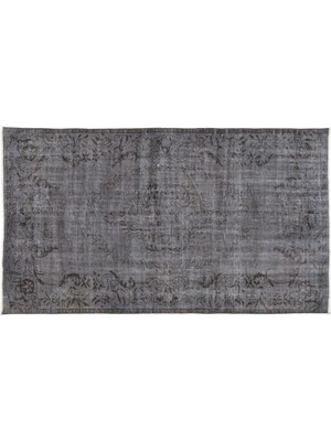 Gri Eskitme Yün Modern Desenli Yün Hav Toz Vermez Leke Tutmayan Salon Yolluk Mutfak El Dokuma Halı