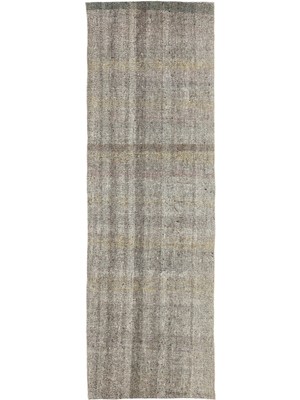 Hali.Net 85x265 cm Mavi Teselya Anadolu Yün Halı | Yolluk Koridor Mutfak Halısı | Doğal Yün El Yapımı El Dokuma Hav Vermez | UNİQUE-37205