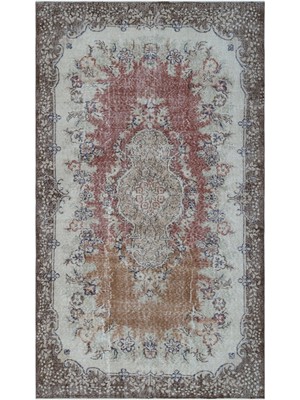 Atina Krem Eskitme Yün Modern Desenli Yün Hav Toz Vermez Leke Tutmayan Salon Yolluk Mutfak El Dokuma Halı