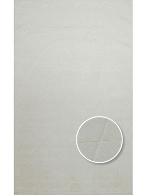 Hali.Net 80x150 cm Beyaz Eko Modern Halı | Mutfak Balkon Salon Halısı | Hav Vermez Leke Tutmaz | 03-WHİTE