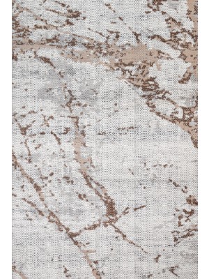 Hali.Net 140x200 cm Kahverengi Versilia Pamuk Yıkanabilir Etnik Halı | Yatak Odası Çocuk Odası Salon Halısı | Leke Tutmaz Hipoalerjenik Çabuk Kuru | CREA_VERSİLİA-1318