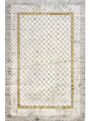 Hali.Net 80x200 cm Gold Modern Halı | Balkon Halısı Mutfak Koridor Halı | Hav Vermez Leke Tutmaz | NXS_JADURE-4727AG