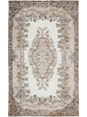 Atina Mor Eskitme Yün Modern Desenli Yün Hav Toz Vermez Leke Tutmayan Salon Yolluk Mutfak El Dokuma Halı