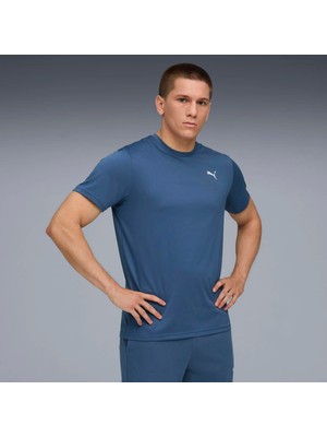 Puma Erkek Mavi Puma M Tad Ess Solıd Cat Tee Lc Mavi Erkek T-Shirt